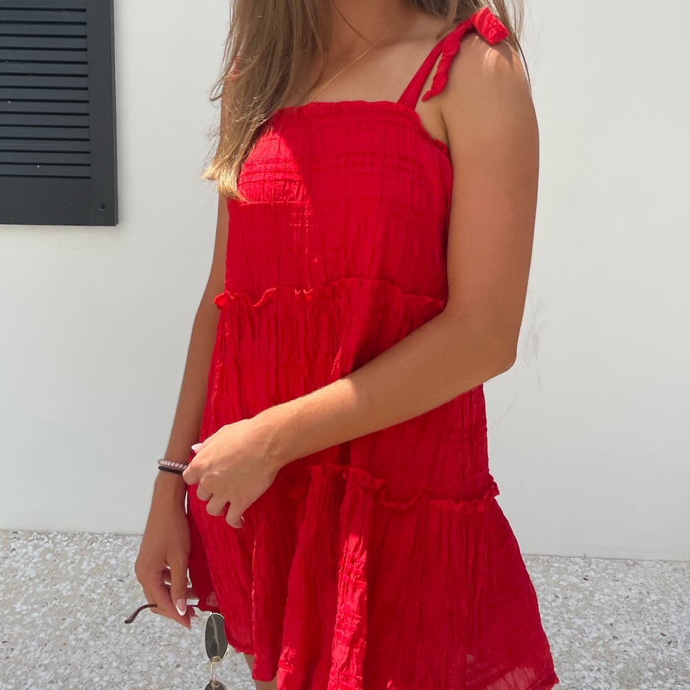 Altar’d State Red Mini Dress. Size XS